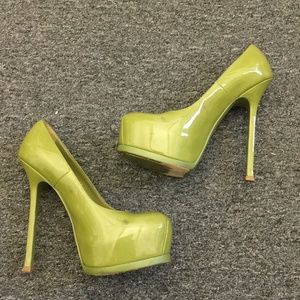 YSL patent leather